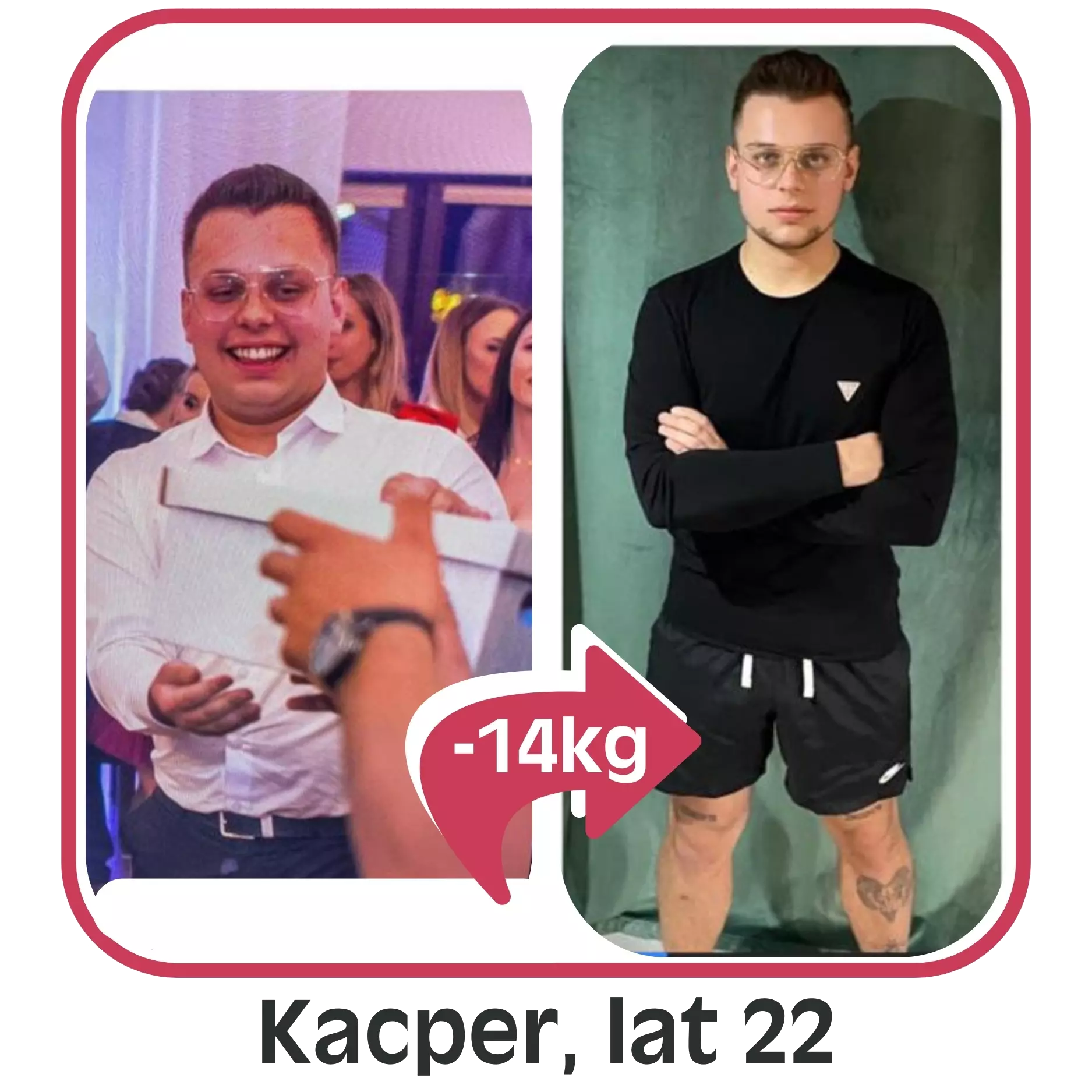 Efekty metamorfozy pacjenta