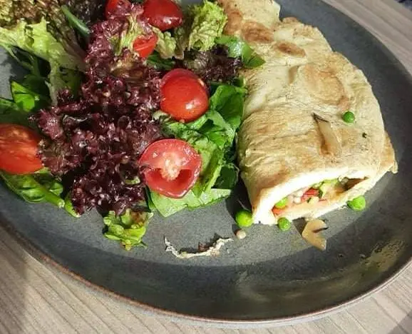Fit omlet z warzywami dietetyk kliniczny paulina kudełka